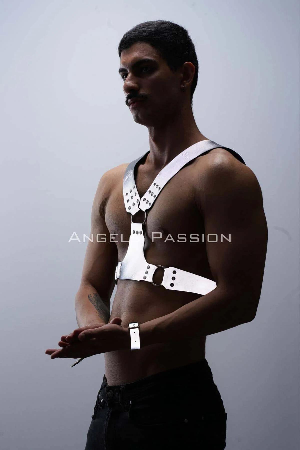 Reflective Chest Harness & Wrist Cuffs Set