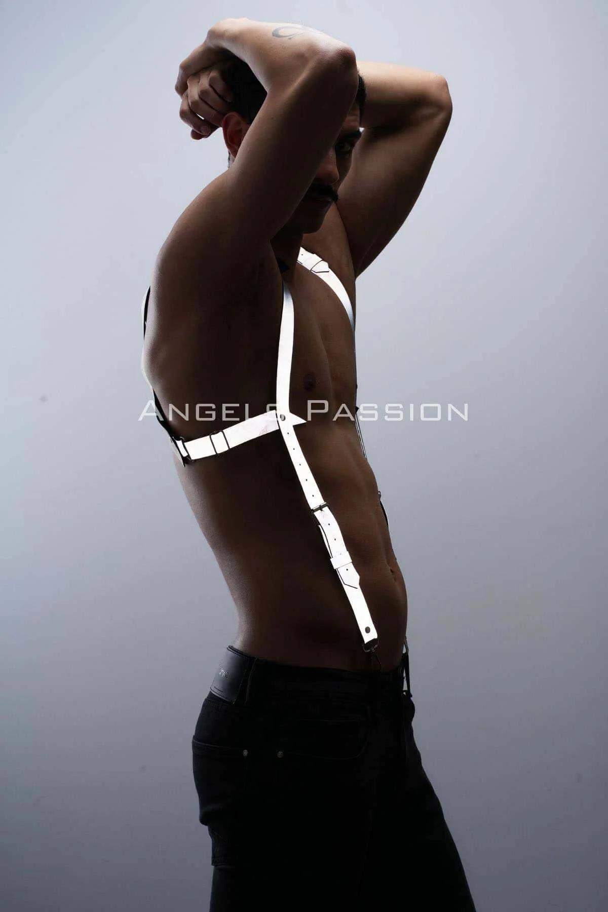 Reflective Chest Harness with Adjustable Straps