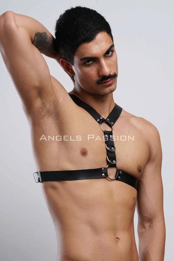 Adjustable O-Ring Chest Harness with Straps