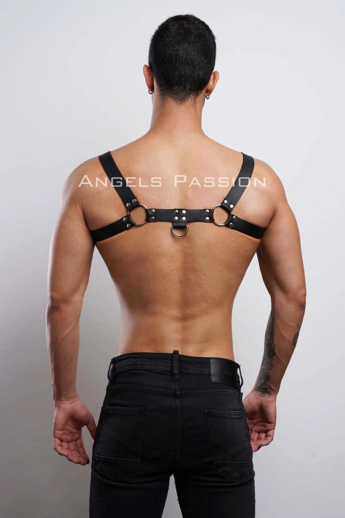 Chest Harness with O-Ring Detail
