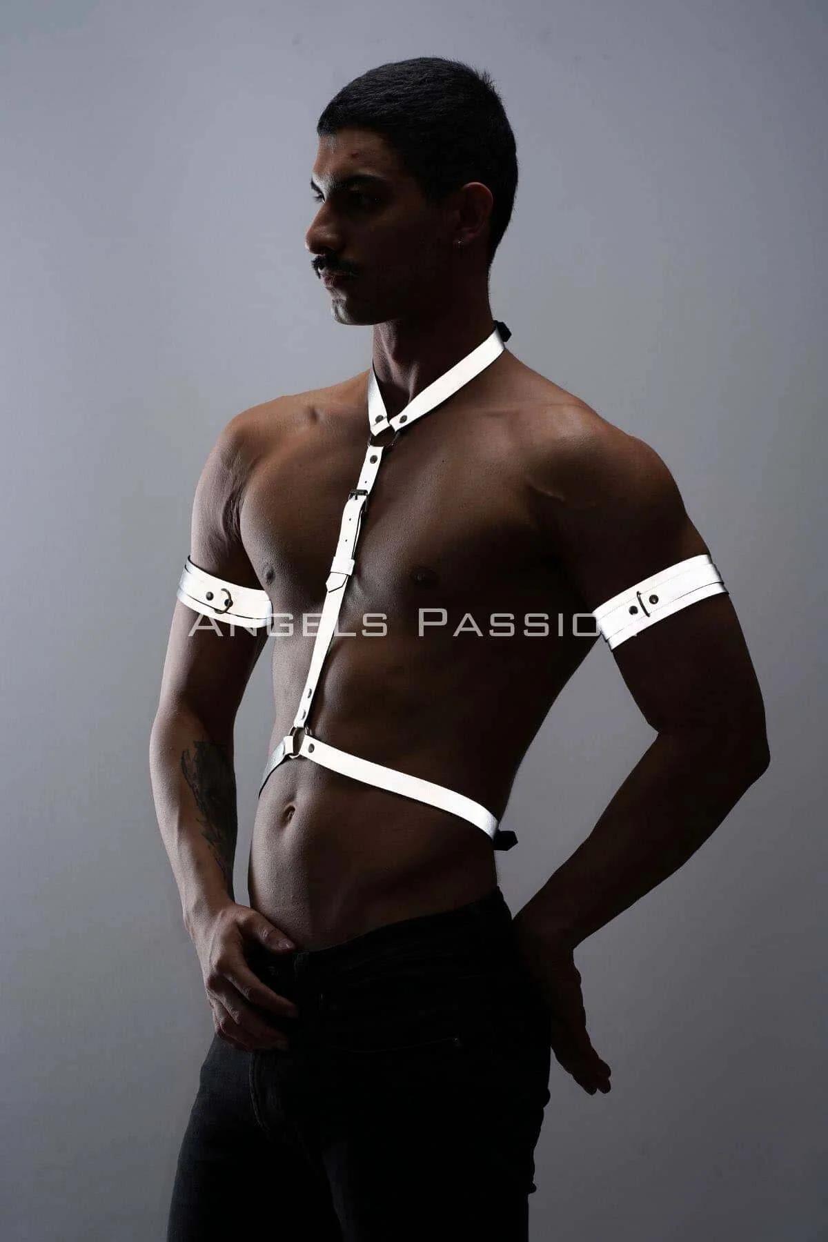 Reflective Chest Harness with Armbands