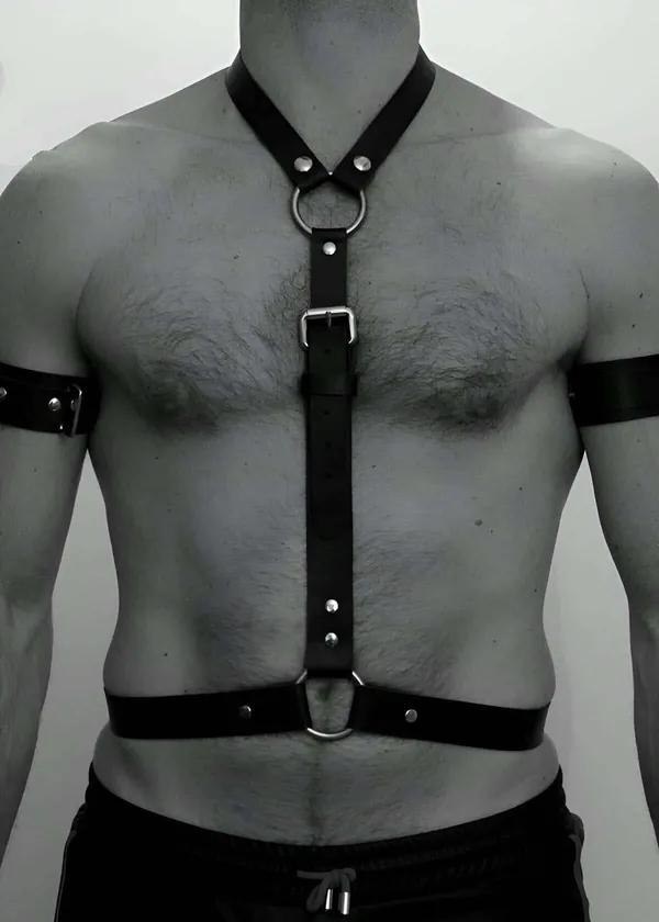 O-Ring Chest Harness with Buckle Adjustment