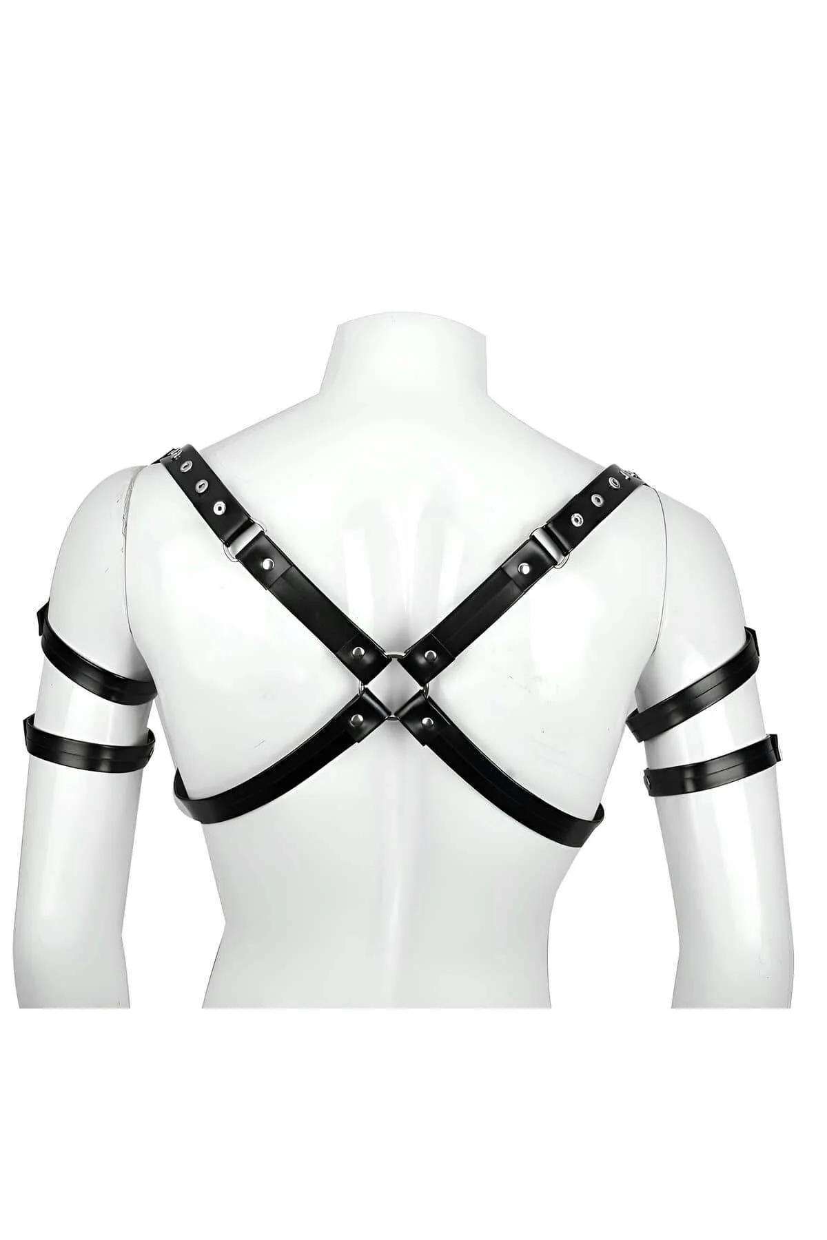 Body Harness with Adjustable Arm Straps