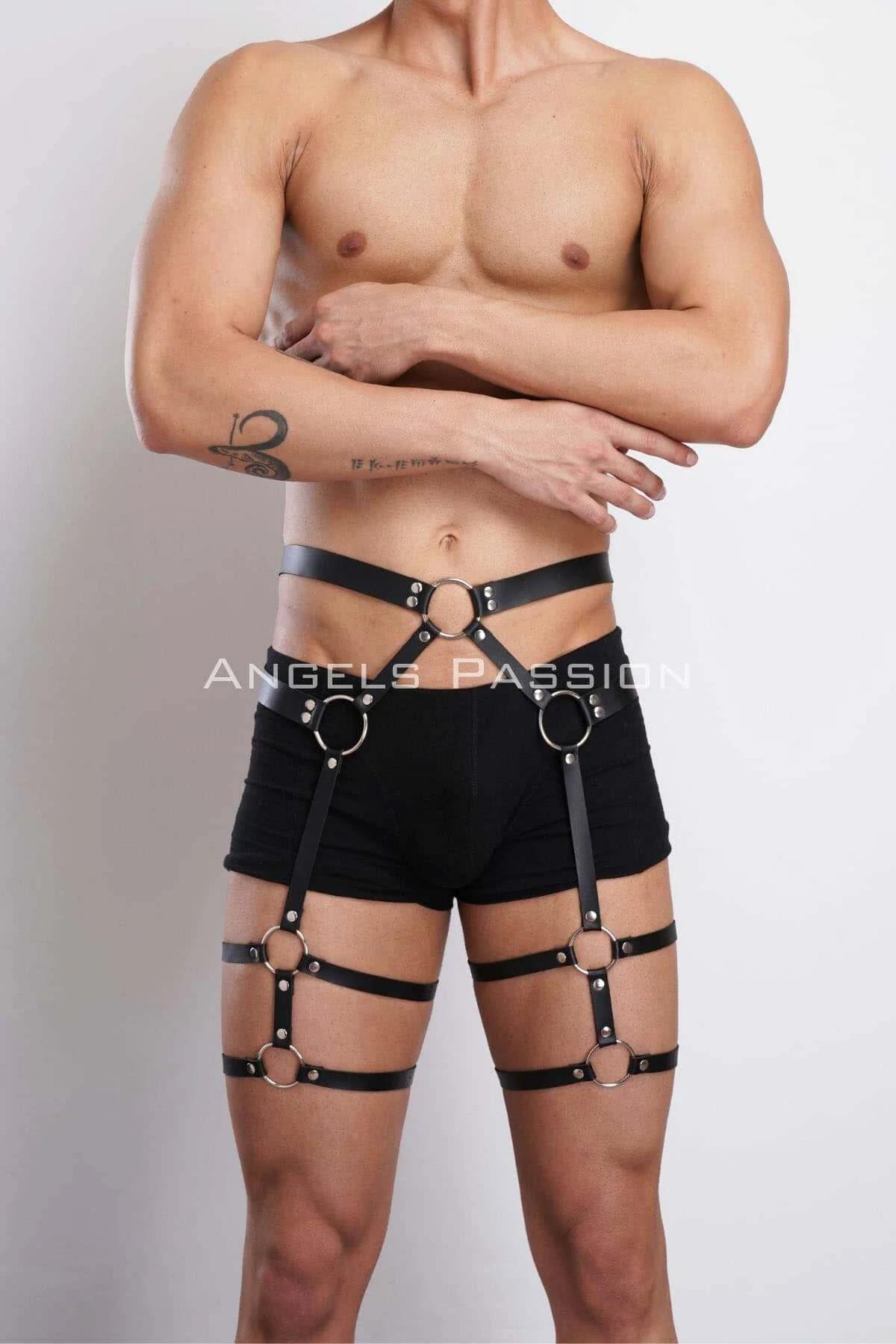 Adjustable O-Ring Leg Harness Straps