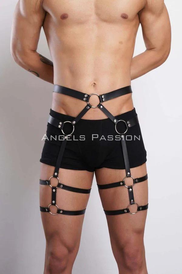 Adjustable O-Ring Leg Harness Straps