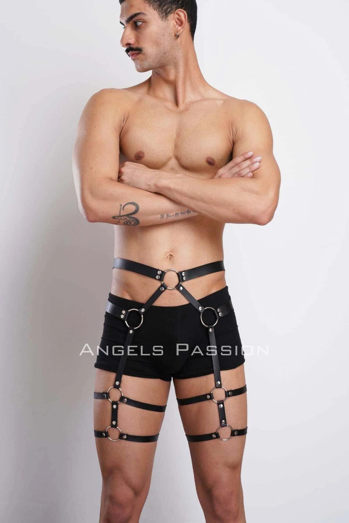Adjustable O-Ring Leg Harness Straps