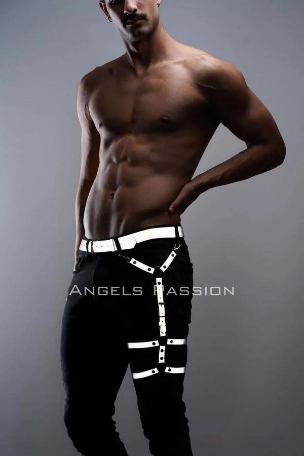 Adjustable Leg Harness with Reflective Straps