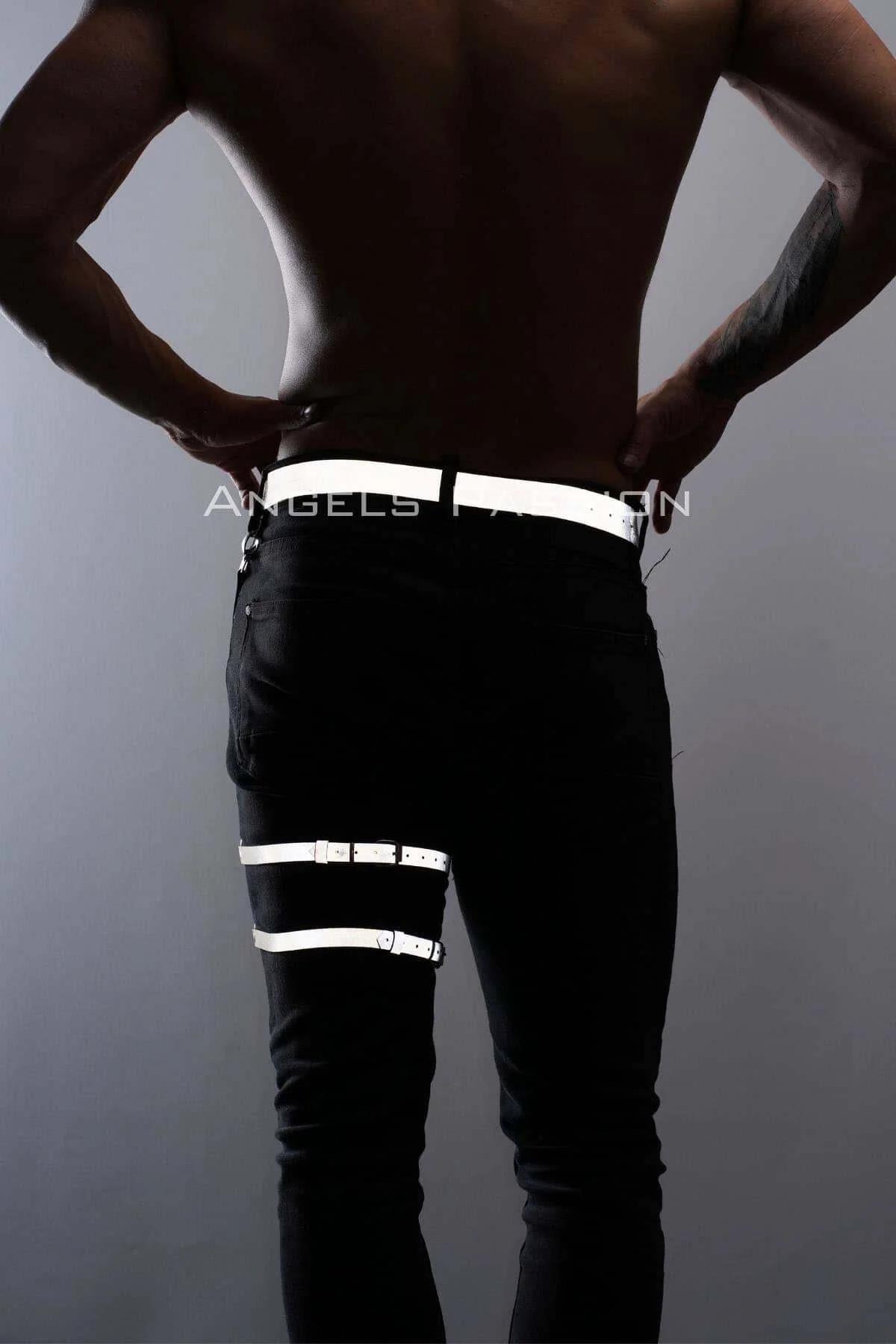Adjustable Leg Harness with Reflective Straps