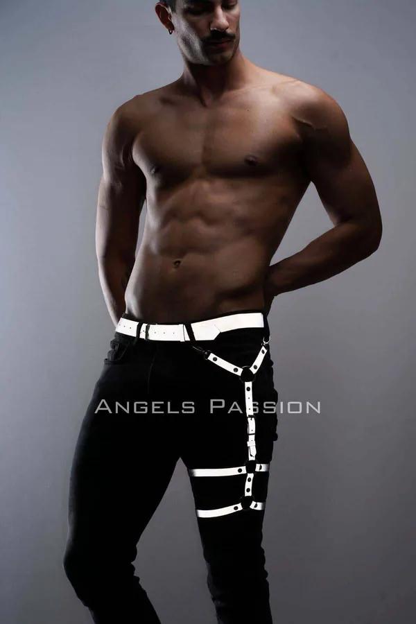 Adjustable Leg Harness with Reflective Straps