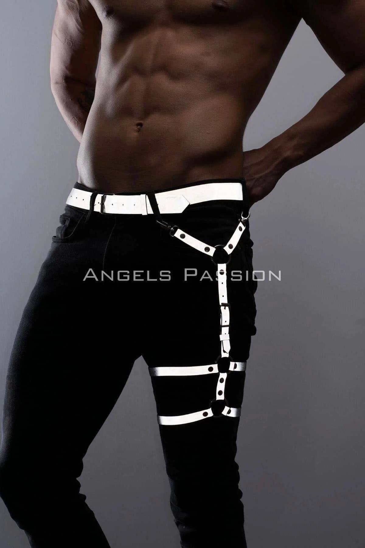 Adjustable Leg Harness with Reflective Straps