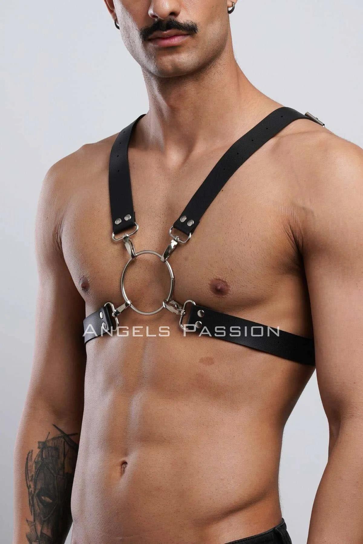 Chest Harness with O-Ring and X-Back Straps