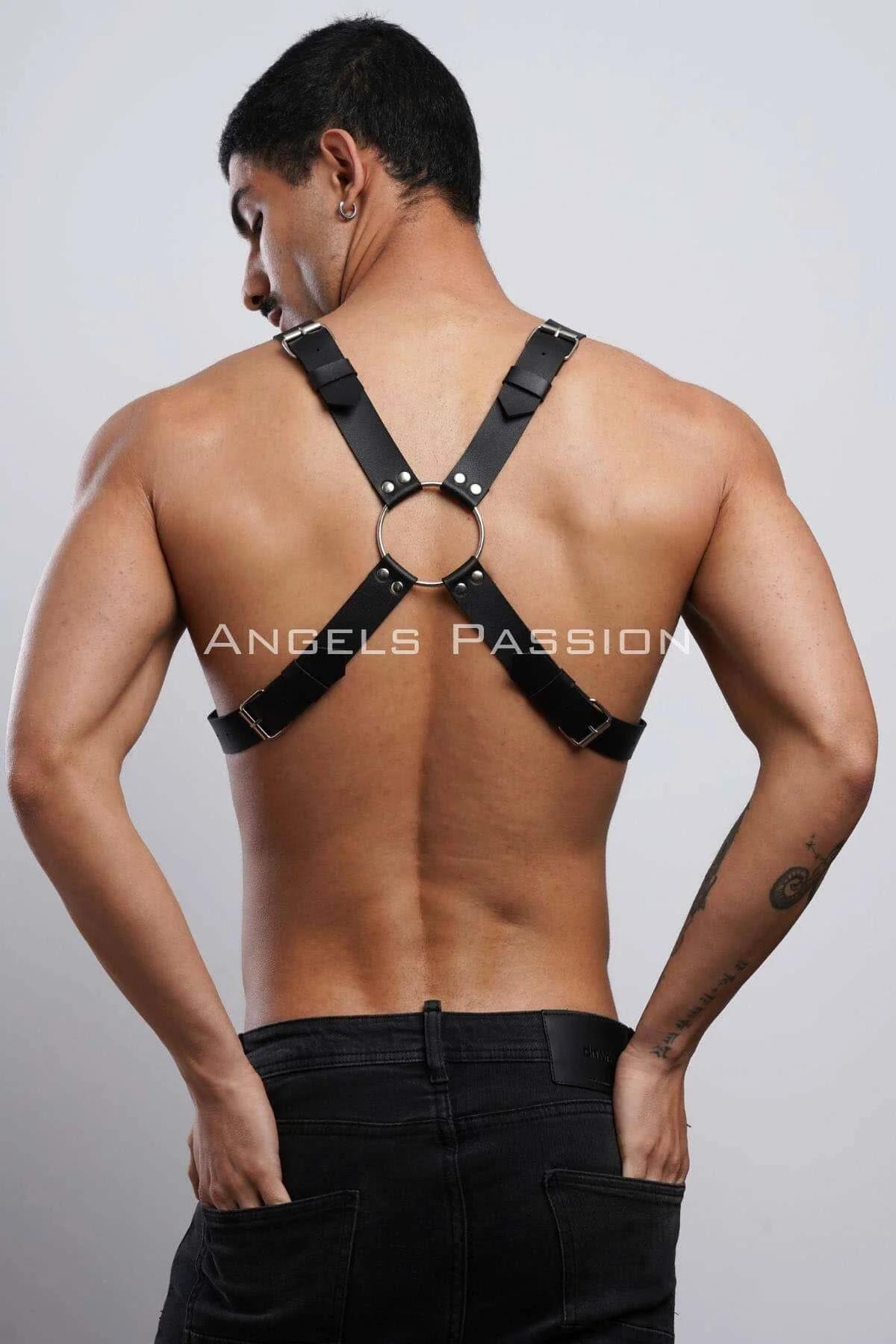 Chest Harness with O-Ring and X-Back Straps
