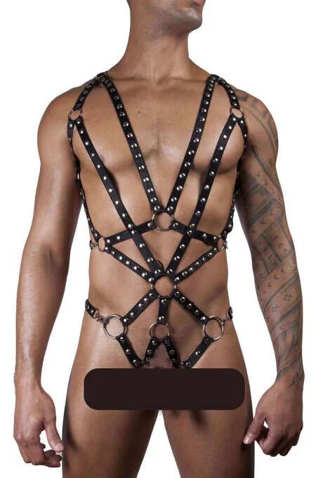 Studded Full Body Harness with O-Rings