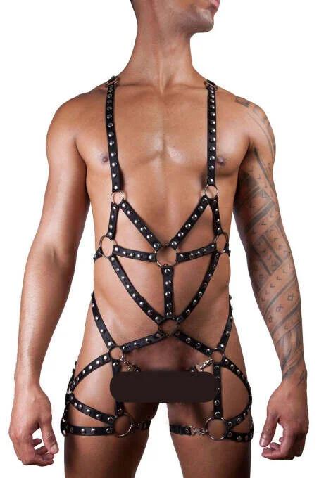 Studded Full Body Harness with O-Rings