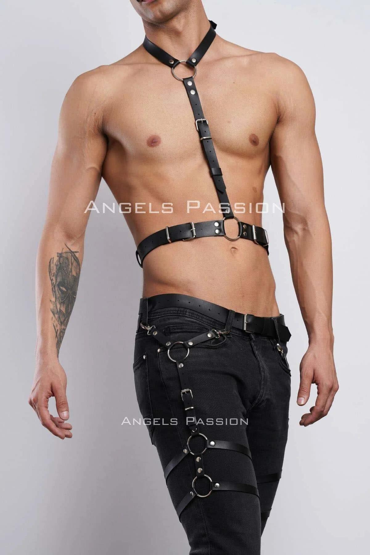 Adjustable Chest & Leg Harness Set