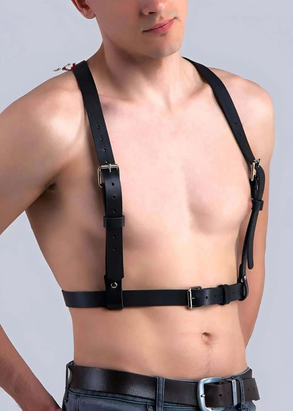 Adjustable Chest Harness with Buckle Straps