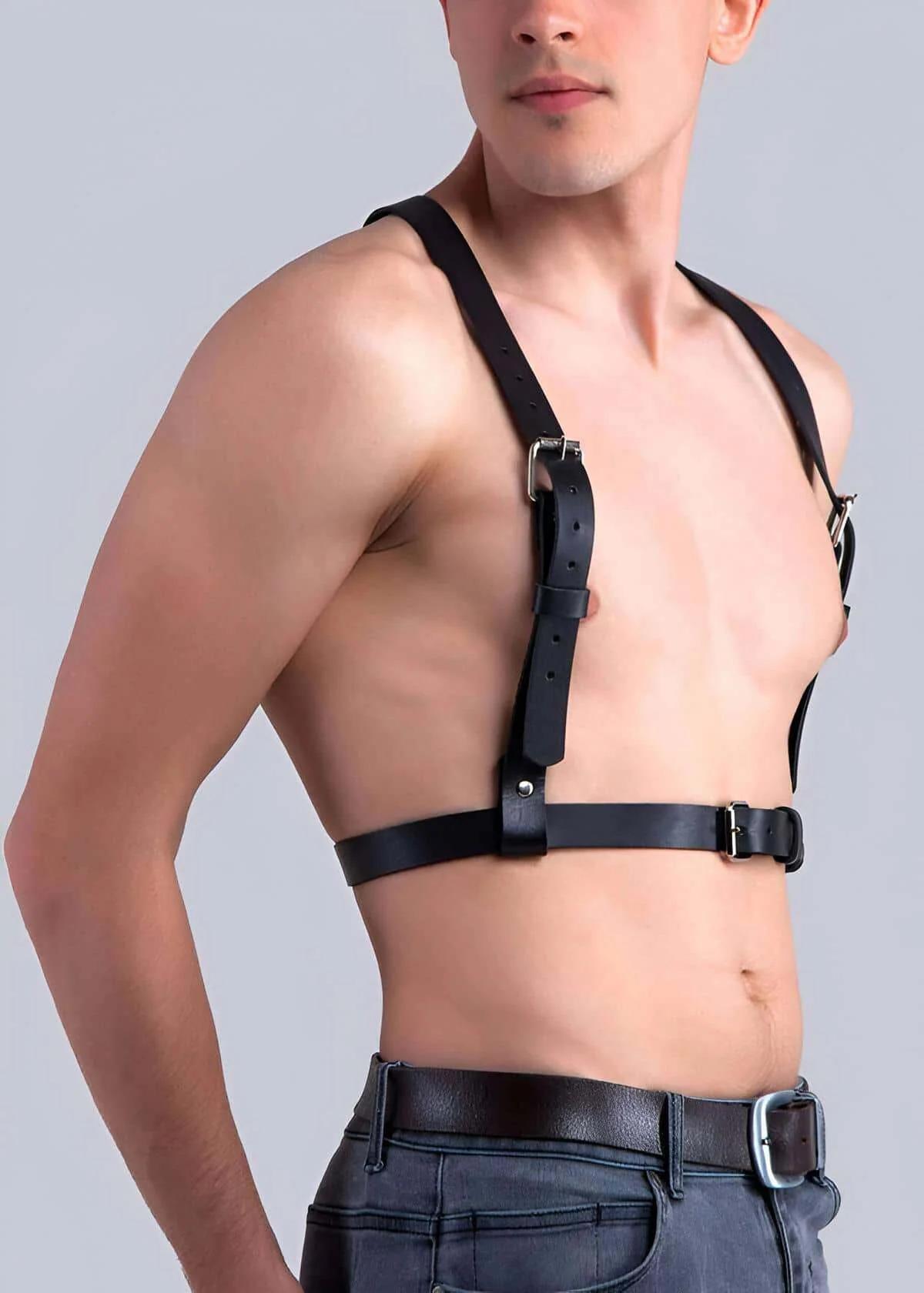 Adjustable Chest Harness with Buckle Straps