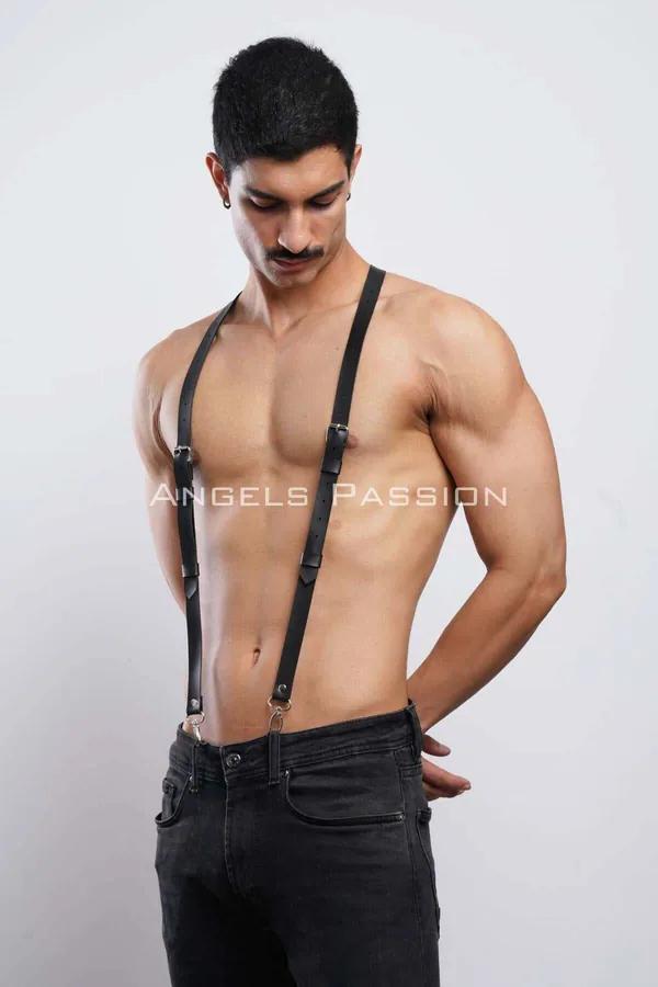 Adjustable Faux Leather Shoulder Harness Straps
