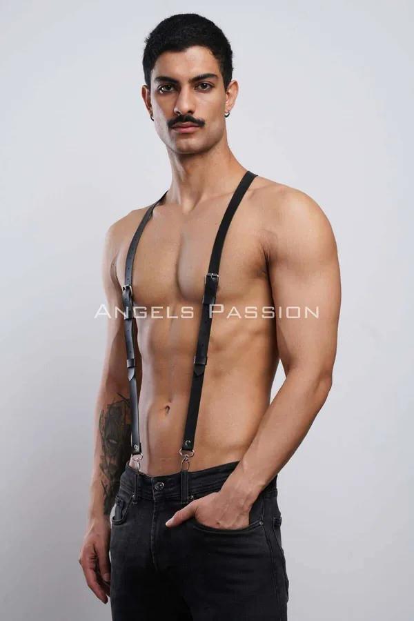 Adjustable Faux Leather Shoulder Harness Straps