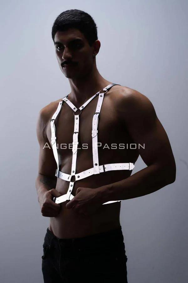 Reflective Chest Harness with Adjustable Straps