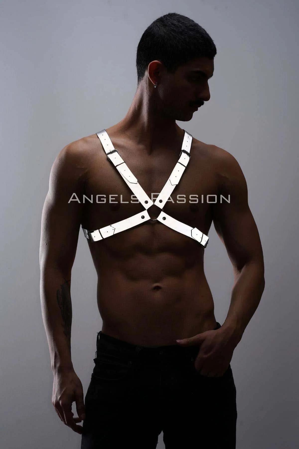 Reflective Chest Harness with Adjustable Straps