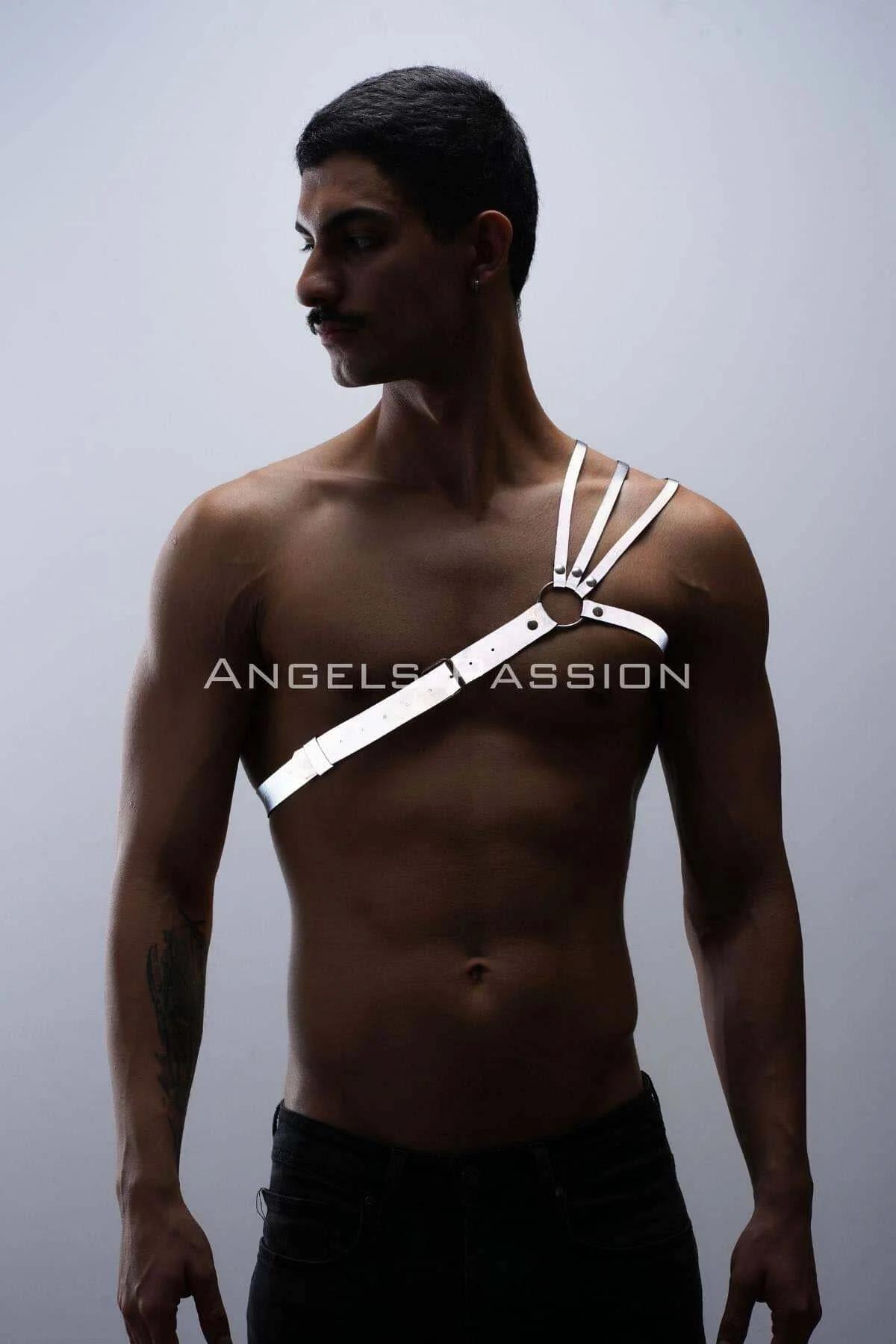 Asymmetrical Reflective Chest Harness