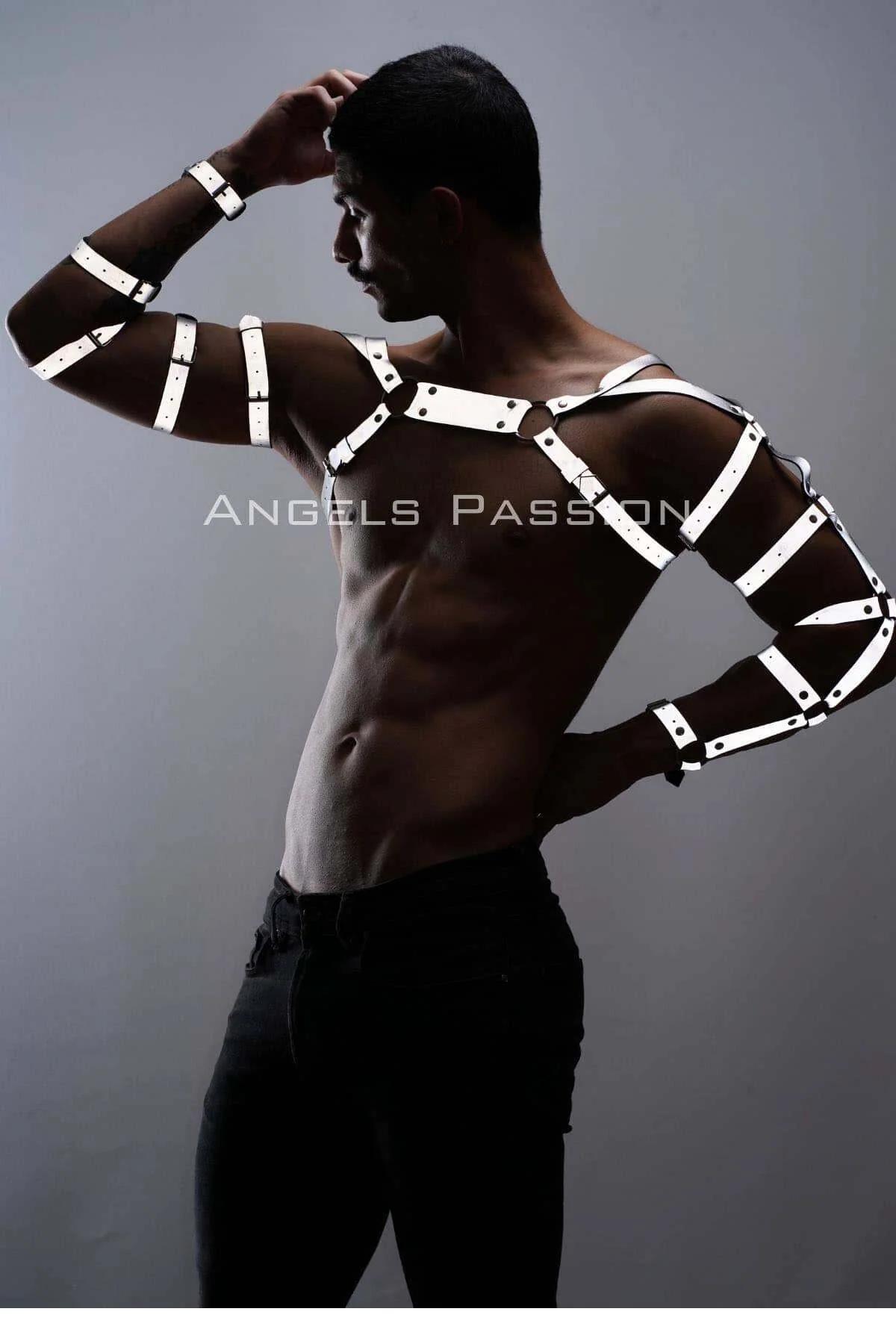 Reflective Arm & Chest Harness Set