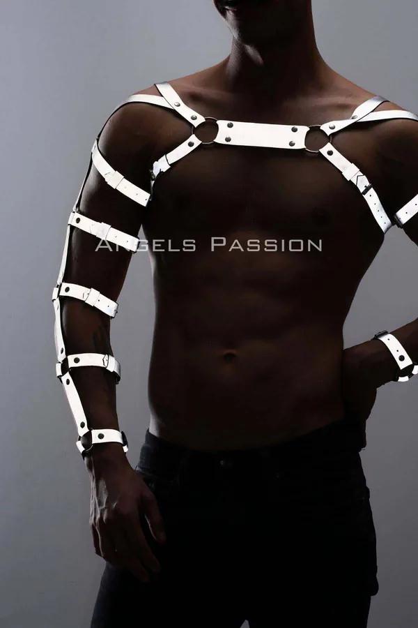 Reflective Arm & Chest Harness Set