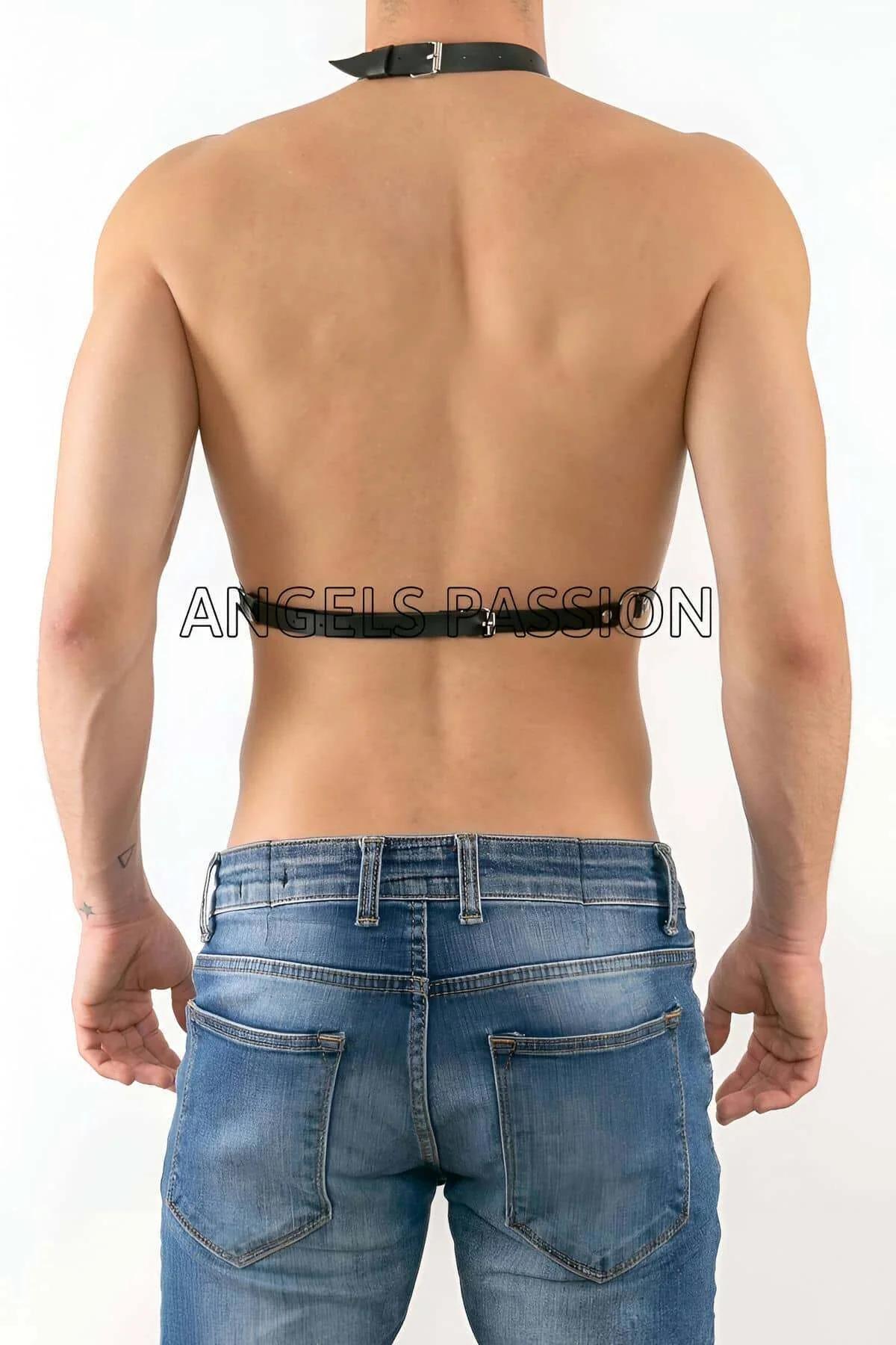 Body Harness with Layered Chain Detail