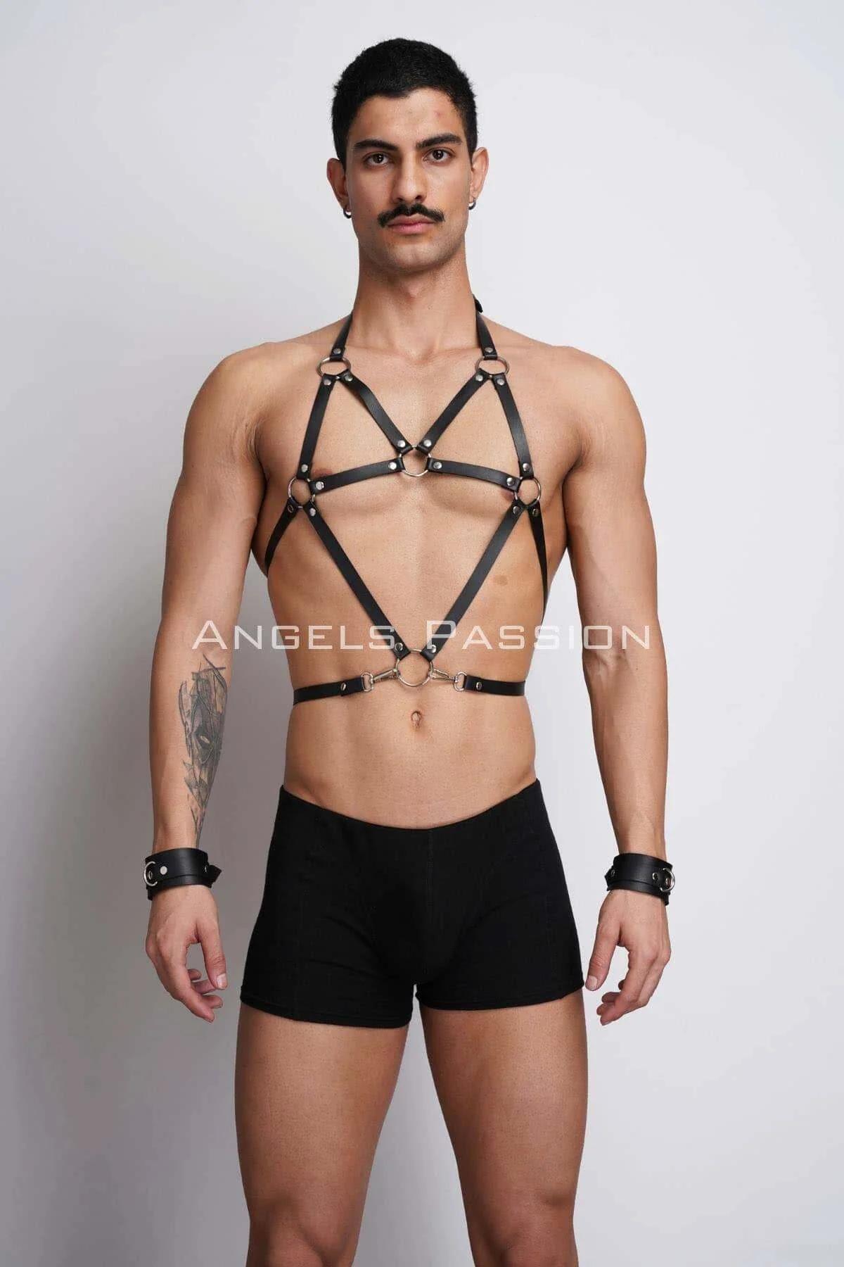 Adjustable Body Harness with O-Ring Straps