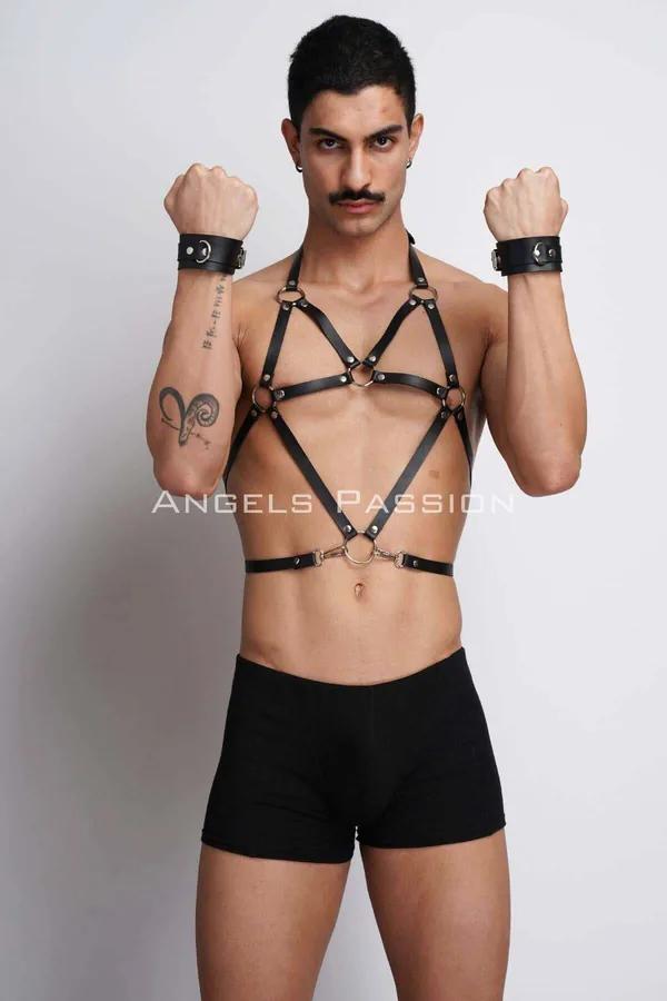Adjustable Body Harness with O-Ring Straps